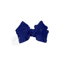 Load image into Gallery viewer, Double Ruffle Bow on Clip