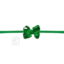 Load image into Gallery viewer, 1/4" Nylon Pantyhose Headbands with Signature Grosgrain Bow