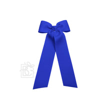 Load image into Gallery viewer, Flat Bow With Streamers On Alligator Clip