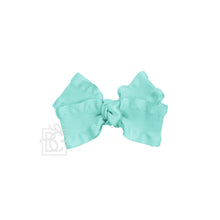 Load image into Gallery viewer, Double Ruffle Bow on Clip