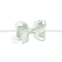 Load image into Gallery viewer, 1/4" Nylon Pantyhose Headbands with Signature Grosgrain Bow
