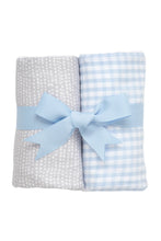 Load image into Gallery viewer, Set of 2 Fabric Burps