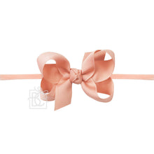 Load image into Gallery viewer, 1/4" Nylon Pantyhose Headbands with Signature Grosgrain Bow