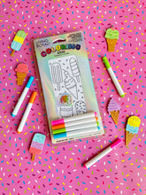 Load image into Gallery viewer, Ankle Socks - DIY Coloring Kit - Frozen Ice Cream Treats