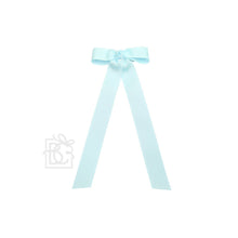 Load image into Gallery viewer, Flat bow with Streamers on Alligator Clip