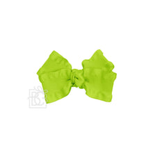 Load image into Gallery viewer, Double Ruffle Bow on Clip