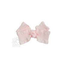 Load image into Gallery viewer, Double Ruffle Bow on Clip