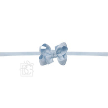 Load image into Gallery viewer, 1/4" Nylon Pantyhose Headbands with Signature Grosgrain Bow