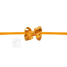 Load image into Gallery viewer, 1/4" Nylon Pantyhose Headbands with Signature Grosgrain Bow