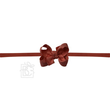 Load image into Gallery viewer, 1/4" Nylon Pantyhose Headbands with Signature Grosgrain Bow