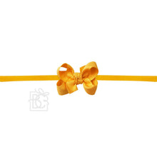 Load image into Gallery viewer, 1/4" Nylon Pantyhose Headbands with Signature Grosgrain Bow