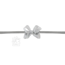 Load image into Gallery viewer, 1/4" Nylon Pantyhose Headbands with Signature Grosgrain Bow