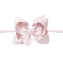 Load image into Gallery viewer, 1/4" Nylon Pantyhose Headbands with Signature Grosgrain Bow