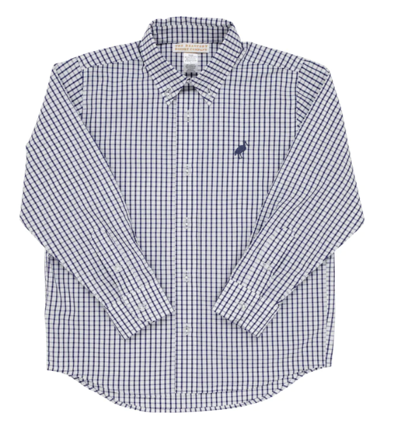 Dean's List Dress Shirt-Palm Beach Pink/Multi Stork
