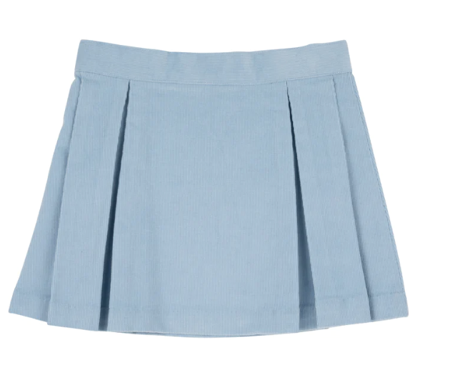 Parson Pleated Flannel Skirt - Mirador Place Plaid