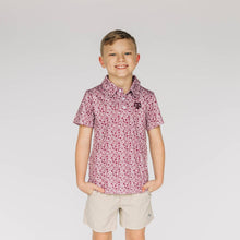 Load image into Gallery viewer, The James Polo Texas A&M | Toddler & Youth Deep Maroon
