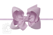 Load image into Gallery viewer, 1/4" Nylon Pantyhose Headbands with Signature Grosgrain Bow