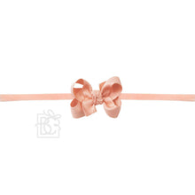 Load image into Gallery viewer, 1/4" Nylon Pantyhose Headbands with Signature Grosgrain Bow