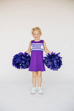 Load image into Gallery viewer, The TCU | Purple Classic Cheer Dress