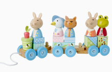 Load image into Gallery viewer, Peter Rabbit Wooden Puzzle Train