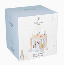 Load image into Gallery viewer, Peter Rabbit Wooden Activity Cube