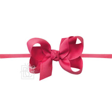 Load image into Gallery viewer, 1/4" Nylon Pantyhose Headbands with Signature Grosgrain Bow