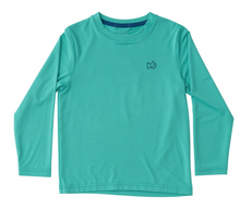 Load image into Gallery viewer, Kids Pro Performance LS Fishing T-shirt - Simply Green