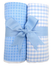 Load image into Gallery viewer, Set of 2 Fabric Burps