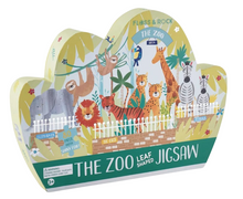 Load image into Gallery viewer, Eighty Piece Jungle Leaf Jigsaw Puzzle