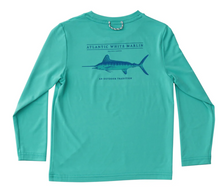 Load image into Gallery viewer, Kids Pro Performance LS Fishing T-shirt - Atlantis