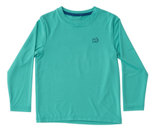 Load image into Gallery viewer, Kids Pro Performance LS Fishing T-shirt - Atlantis