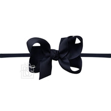 Load image into Gallery viewer, 1/4" Nylon Pantyhose Headbands with Signature Grosgrain Bow