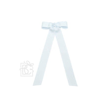 Load image into Gallery viewer, Flat bow with Streamers on Alligator Clip