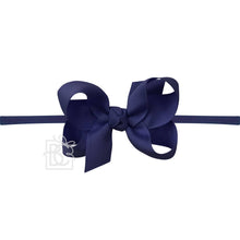 Load image into Gallery viewer, 1/4" Nylon Pantyhose Headbands with Signature Grosgrain Bow