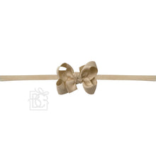 Load image into Gallery viewer, 1/4" Nylon Pantyhose Headbands with Signature Grosgrain Bow