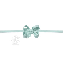 Load image into Gallery viewer, 1/4" Nylon Pantyhose Headbands with Signature Grosgrain Bow