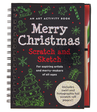 Load image into Gallery viewer, Scratch and Sketch Merry Christmas