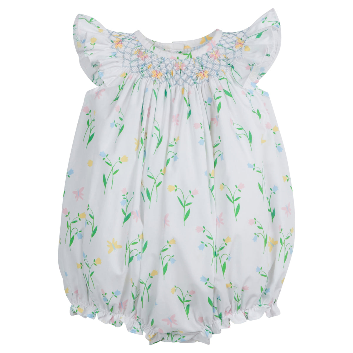 Petit Bebe Florence Poplin Angel Wing Bishop Bubble main image 1