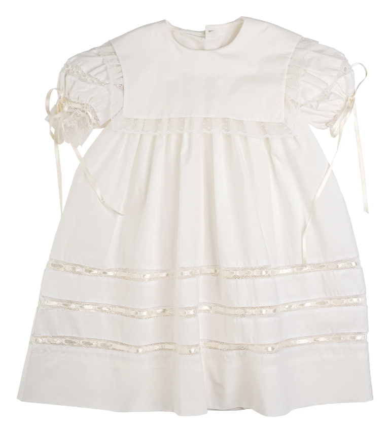 Elle A Dress - Blessings White Batiste - Ecru Embroidery main image 0