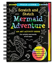 Load image into Gallery viewer, Scratch and Sketch Mermaid Adventure