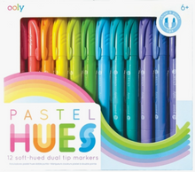 Load image into Gallery viewer, Pastel Hues Markers - Set of 12