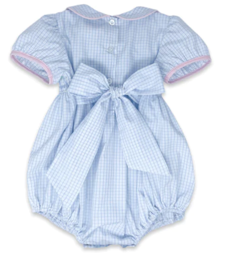 Boys Blue Windowpane Bubble main image 0