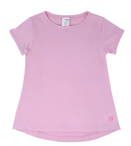 Bridget Basic Tee- Petal Purple main image 0