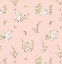 Load image into Gallery viewer, Pink Hoppily Ever After Modal Footie