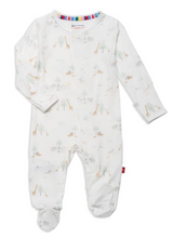 Load image into Gallery viewer, White Serene Safari Modal Footie