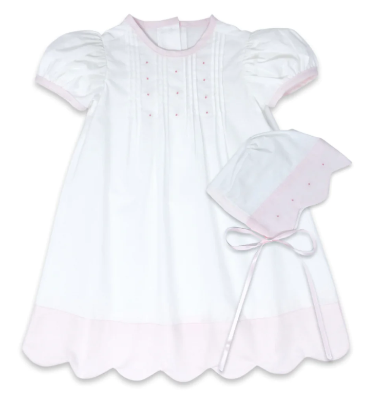 Lullaby Set Vintage Daygown Set, Blessings White
