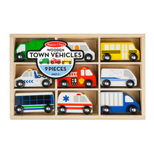 Load image into Gallery viewer, Wooden Town Vehicles Set