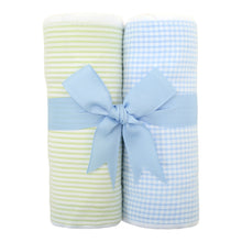 Load image into Gallery viewer, Set of 2 Fabric Burps