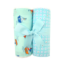 Load image into Gallery viewer, Set of 2 Fabric Burps