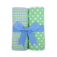 Load image into Gallery viewer, Set of 2 Fabric Burps